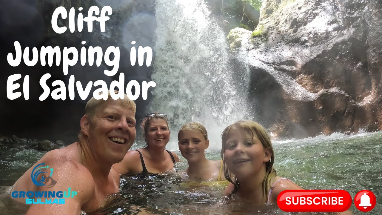 Cliff Jumping Tamanique Waterfalls El Salvador