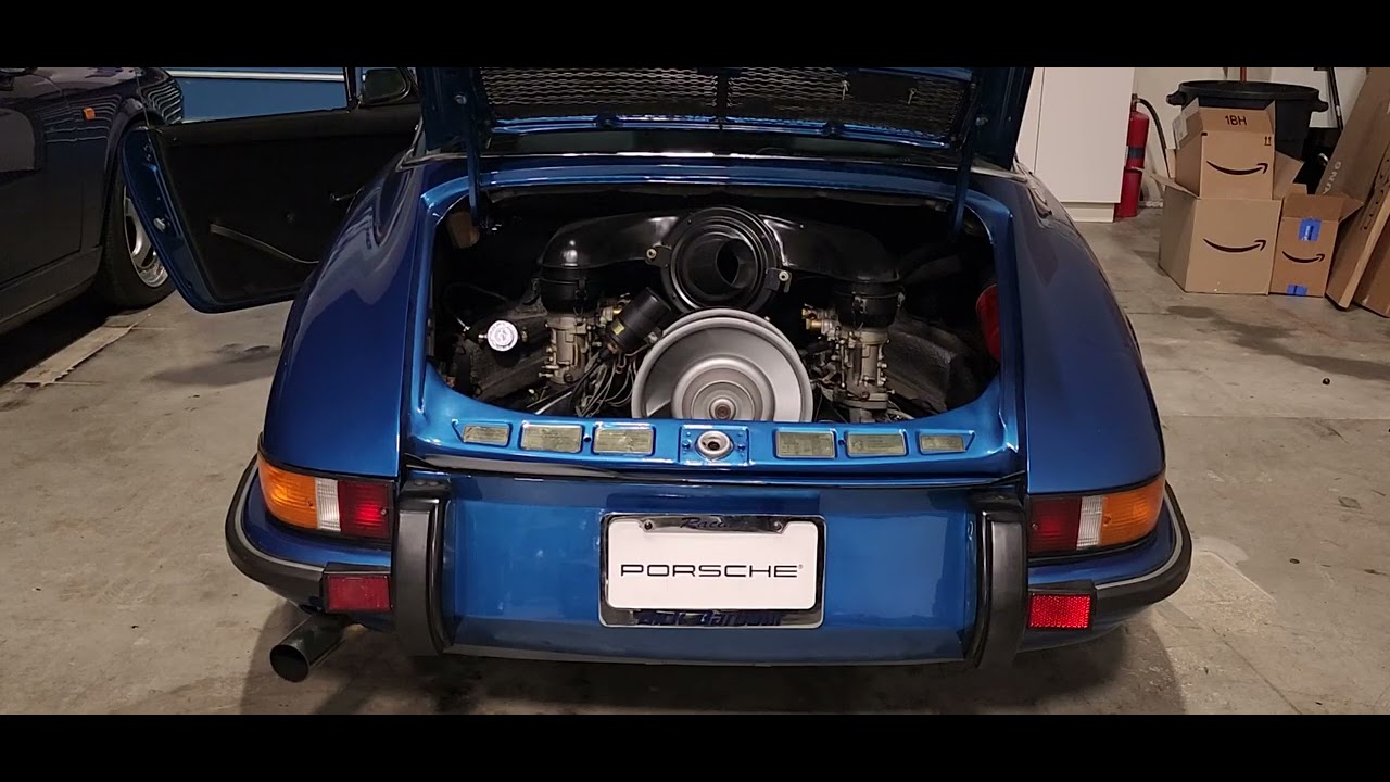 1972 Porsche 911T - Start Up