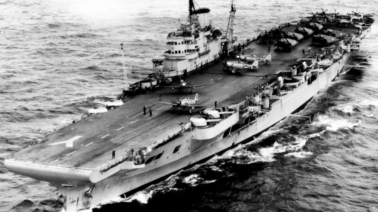 The 'Doomed' British Carrier That Sank More Ships After It Was Written Off