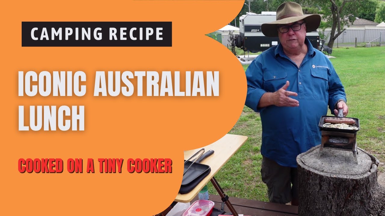 Cooking an Aussie Iconic lunch on a Tiny Cooker + Tiny Cooker Review