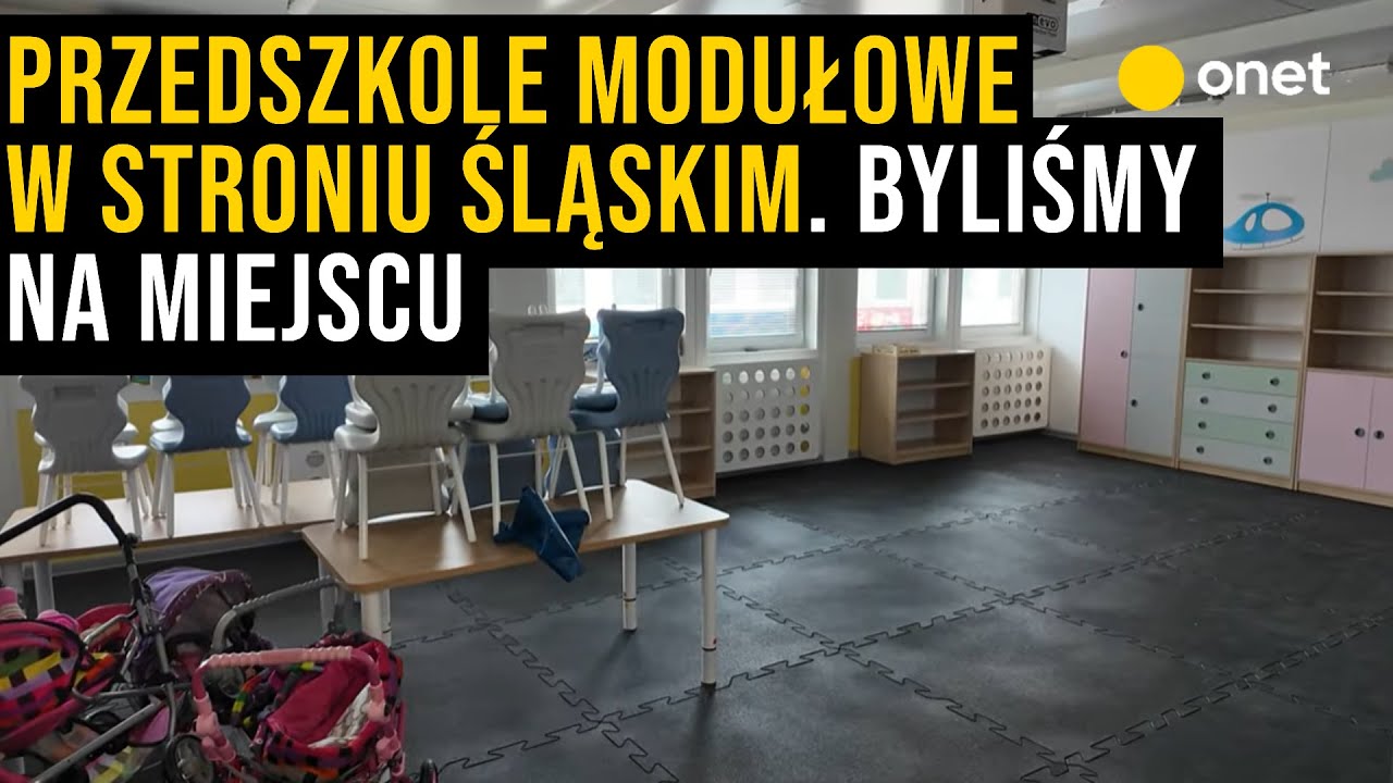 Przedszkole po powodzi. Zobacz w jakich warunkach uczą się dzieci!