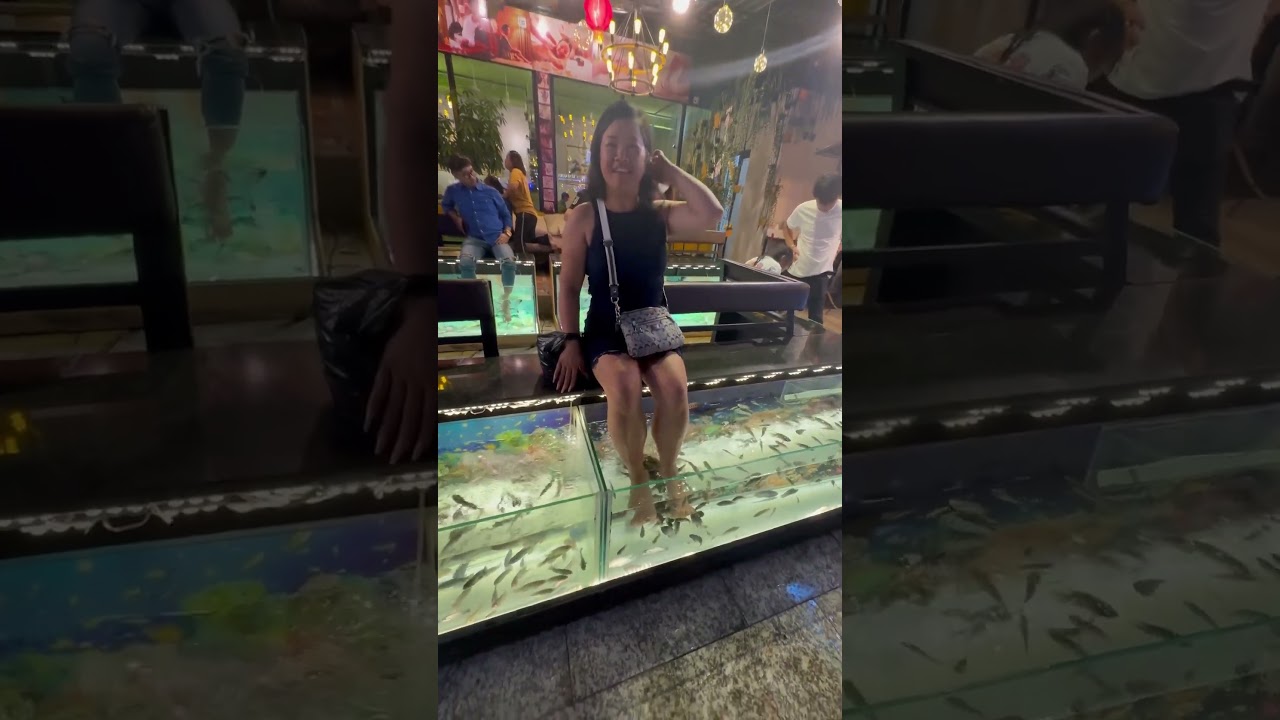 Fish Massage in Siem Reap Cambodia