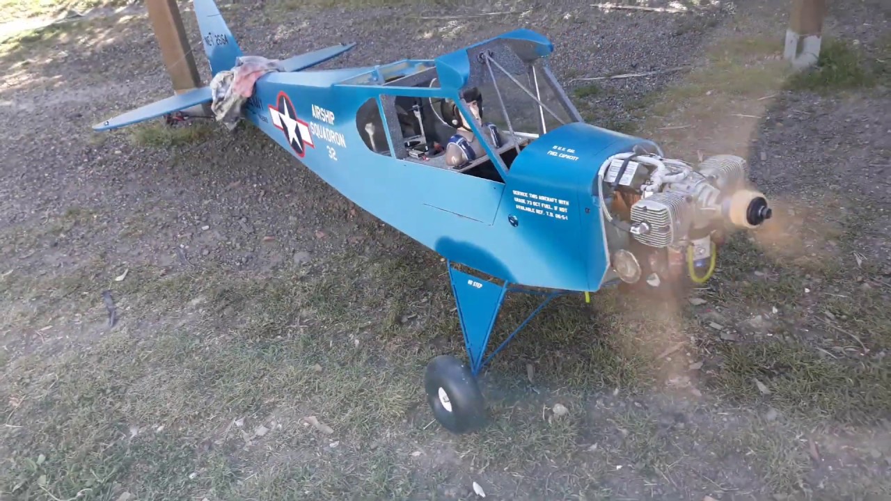NGH Twin 70cc , piper NE-1 Navy 1/3