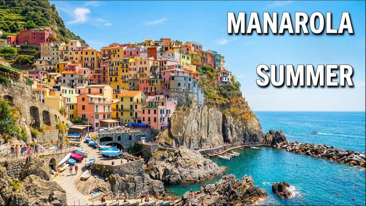 MANAROLA Walking tour 4k Italy SUMMER 2025 | Stunning Cinque Terre Seaside Village in 4K