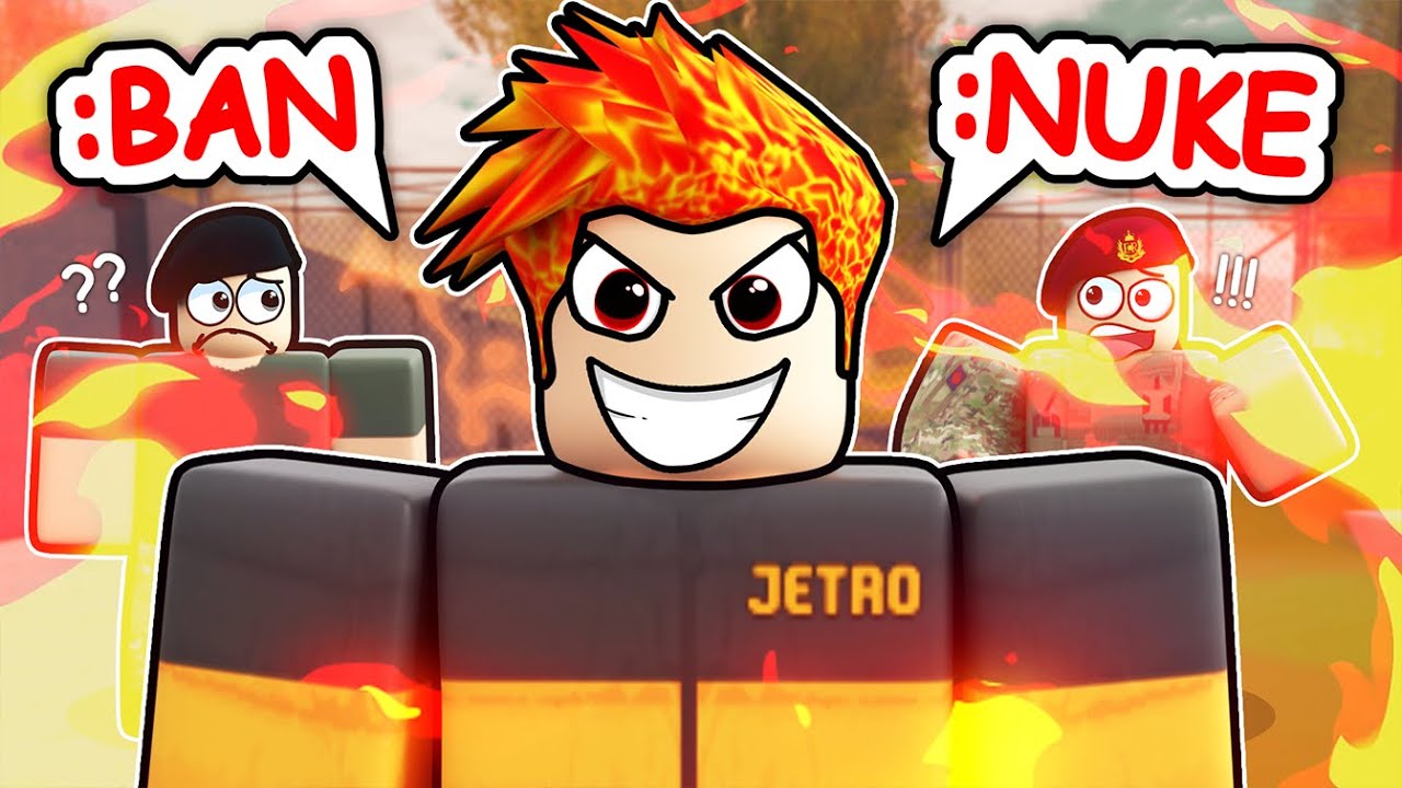 I ADMIN ABUSED THE ROBLOX BRITISH ARMY // JETRO'S BRITISH ARMY
