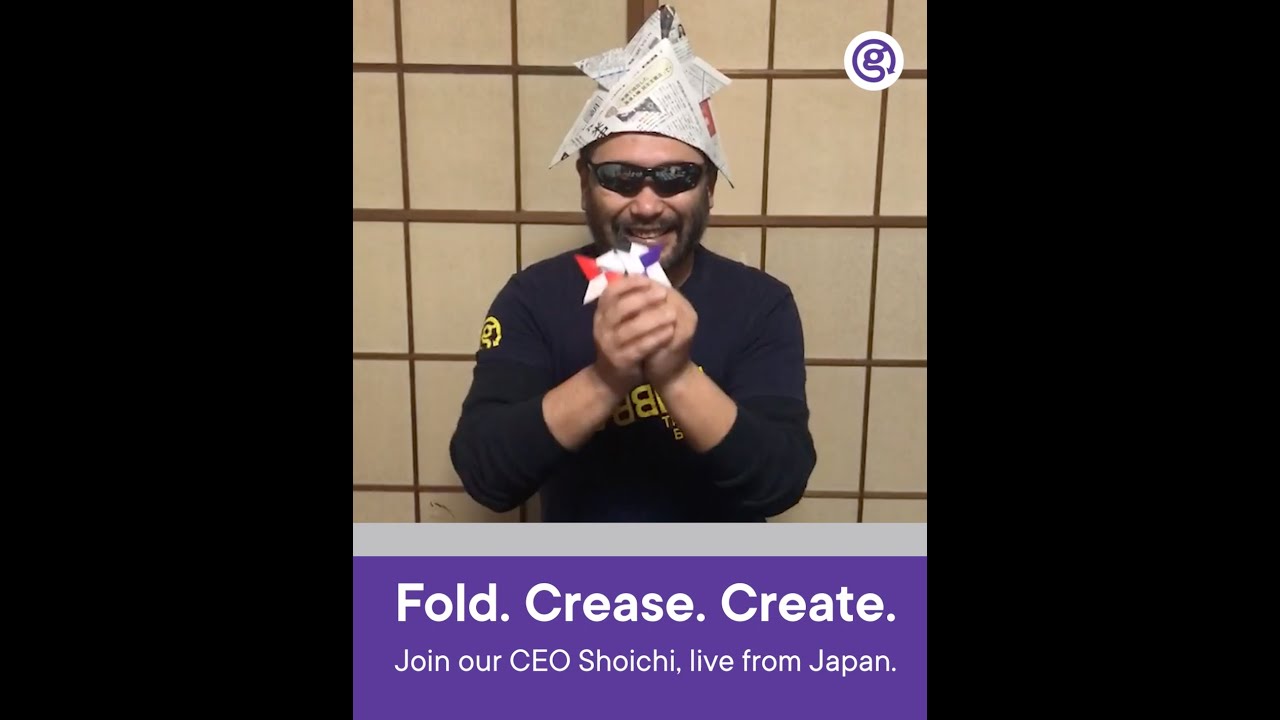 Virtual Moment - Origami with Shoichi from Japan
