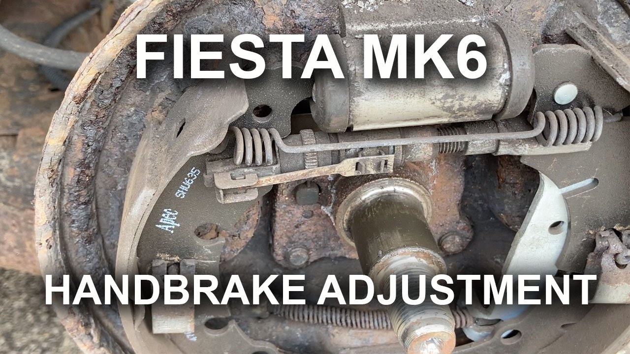 Ford Fiesta Mk6 - Adjusting The Handbrake