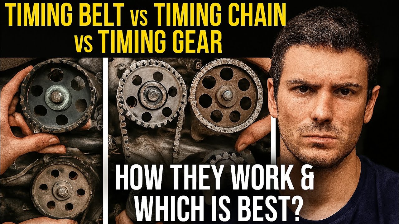 Timing Belt vs Timing Chain vs Timing Gear: How They Work & Which Is Best?