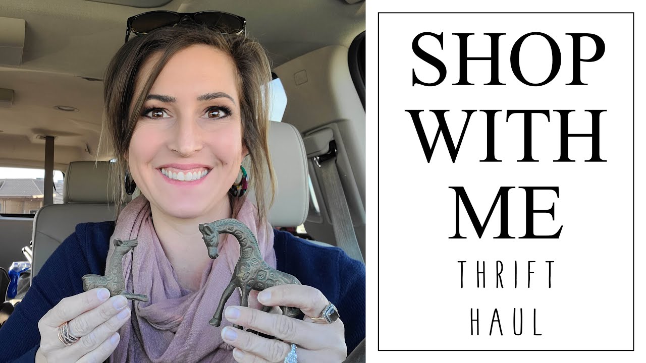 Shop With Me • 4 Thrift Stores • Haul Video