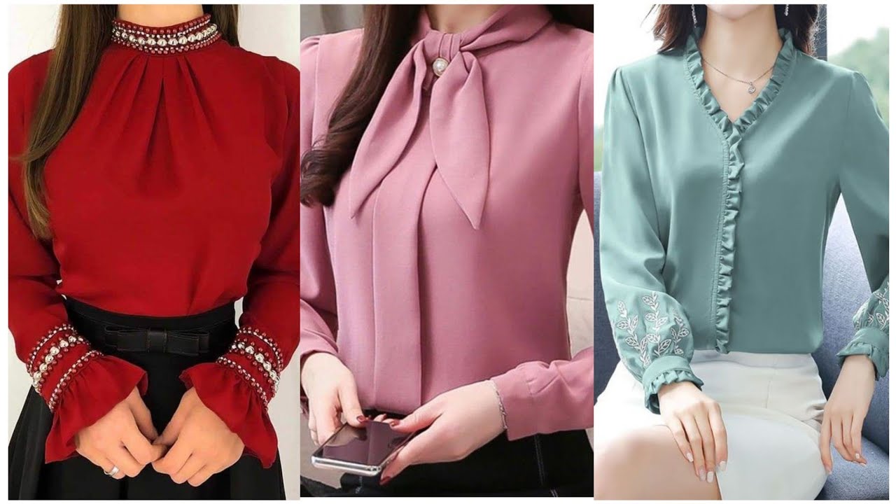🌸 Blusas Bonitas – Ideas 2026 olores en Tendencia || #blouse