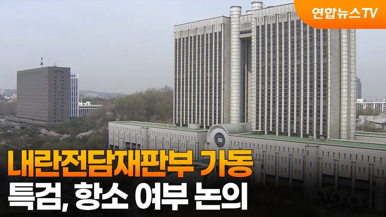 내란전담재판부 가동…특검, 항소 여부 논의 / 연합뉴스TV (YonhapnewsTV)