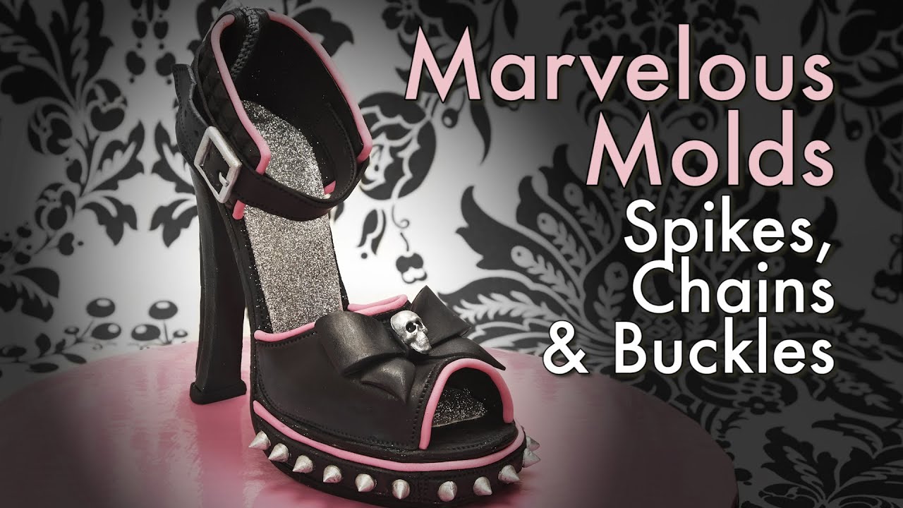 High Fashion Silicone Molds for Cake Decorating Inspired by Elisa Strauss