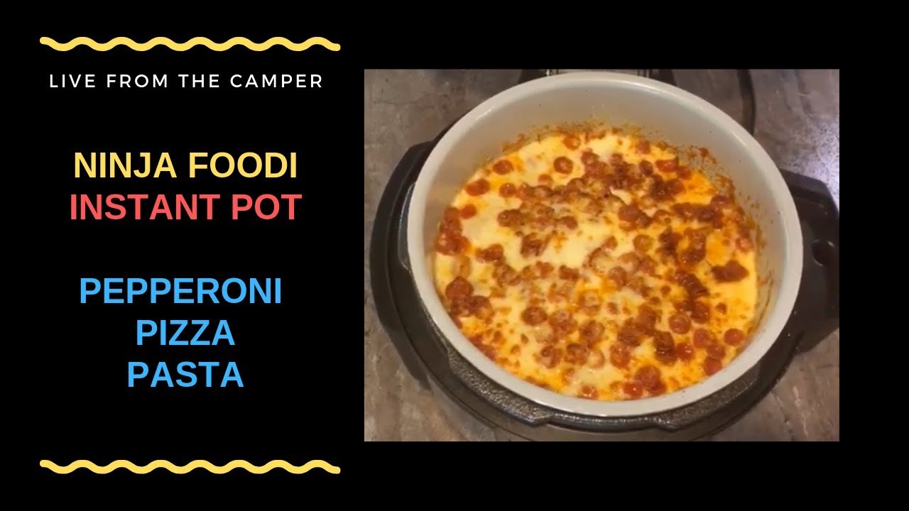 Ninja Foodi // Instant Pot Pepperoni Pizza Pasta