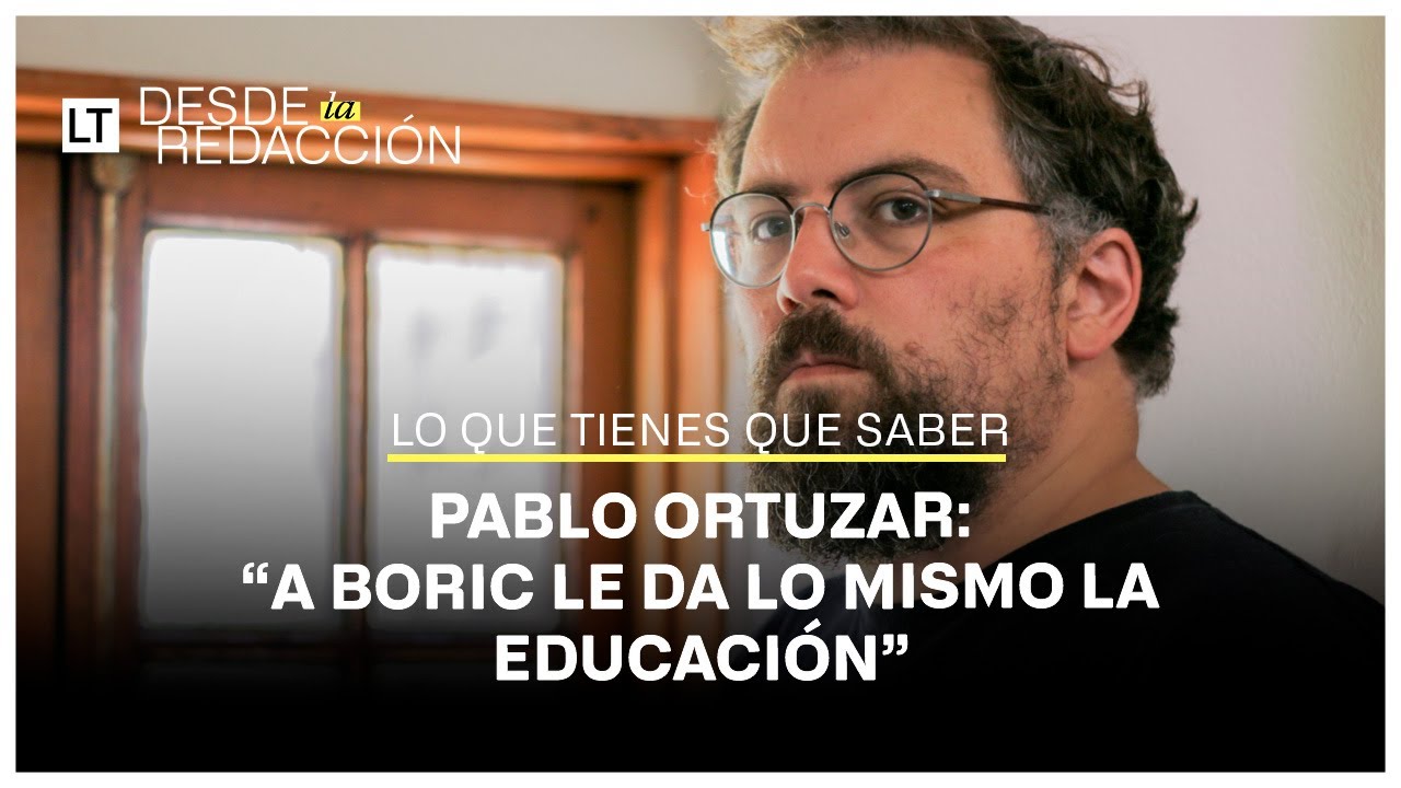 Pablo Ortuzar y crisis en la educación: 