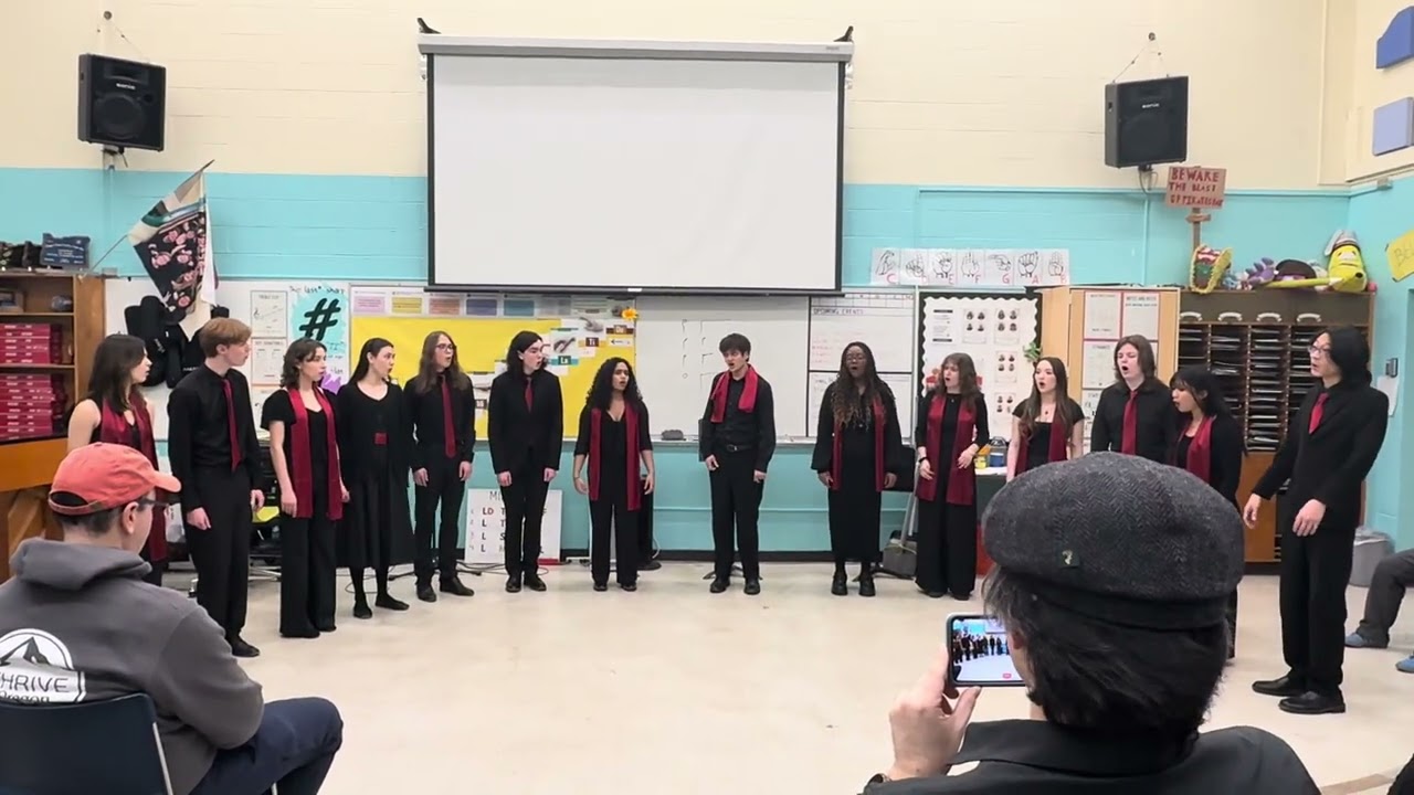 “Ave Verum Corpus” sung by the Lincoln HS Chamber Choir  