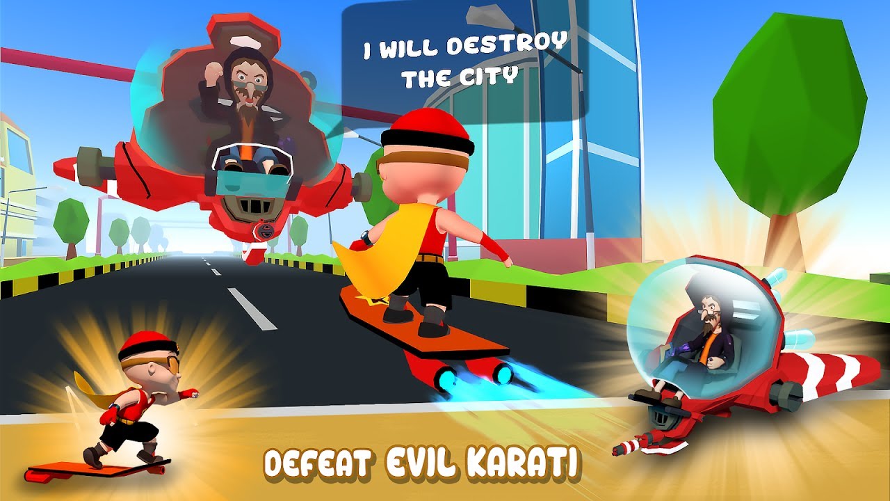 Mighty raju 3D hero Game