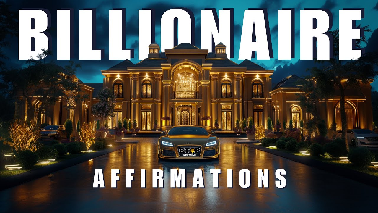 BILLIONAIRE  Affirmations & Visualization For Prosperity, Happiness & Wealth Listen Daily!