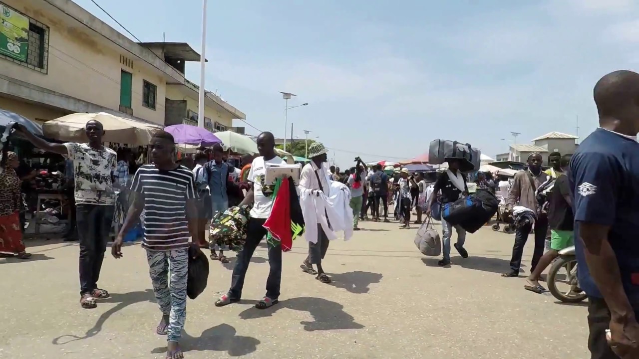 Driving around Cotonou July 2018
