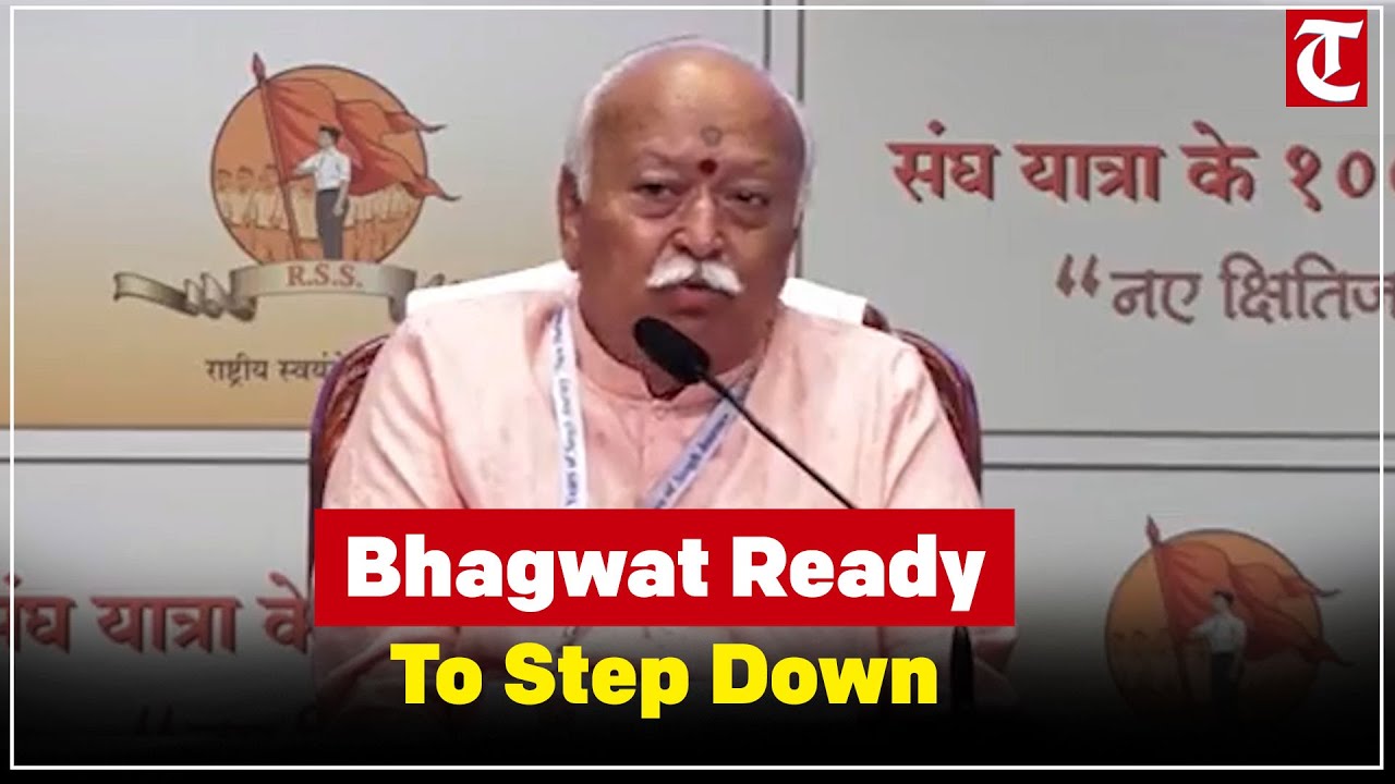 Ready to step down if Sangh asks me to do so: Mohan Bhagwat