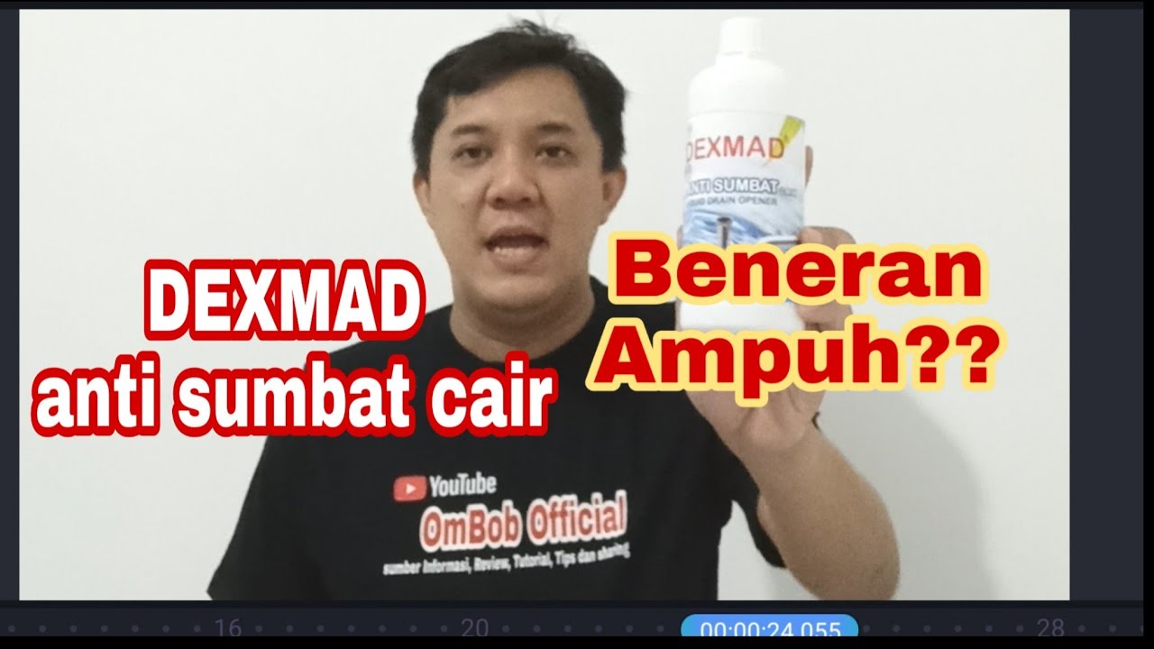 REVIEW ANTI SUMBAT AMPUH !! Dexmad drain Cleaner - Benar ampuh tidak ya?