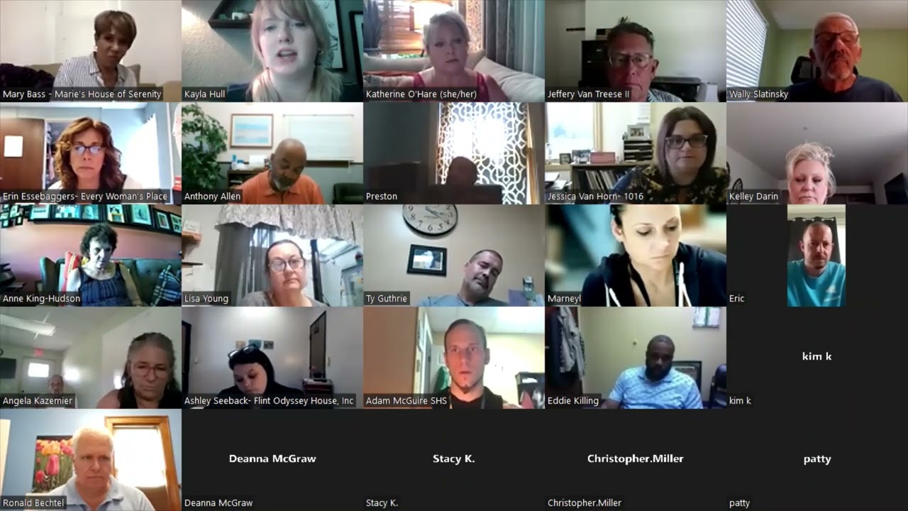 MARR Quarterly Zoom Meeting 7/20/22