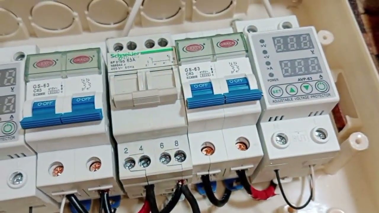 Solar Db Box Wiring | Solar Distribution Box Connection | Db Box Wiring and Connection | Inverter