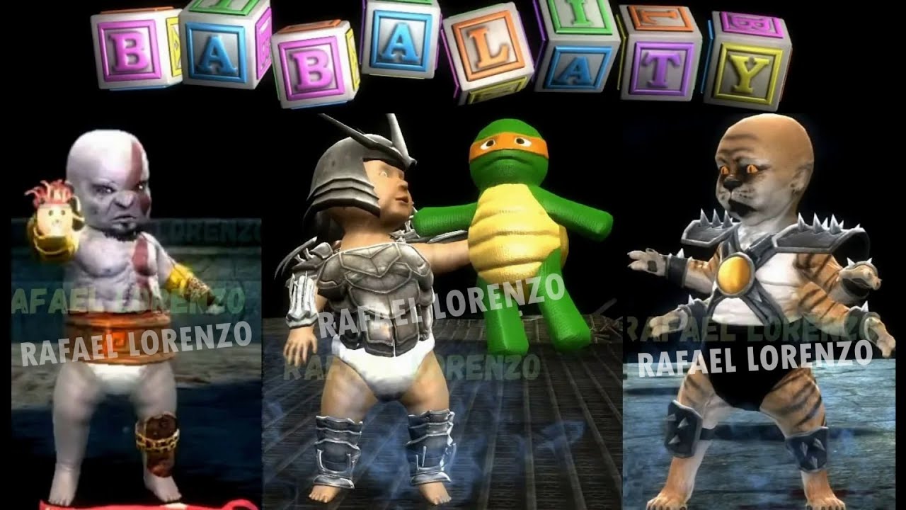 Mortal Kombat 9 - ALL BABALITIES On All Costumes MK9