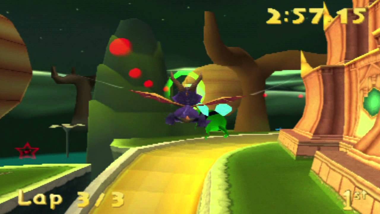 Spyro 3: Year of the Dragon (PS1) ✮ 18 ✮ Honey Speedway