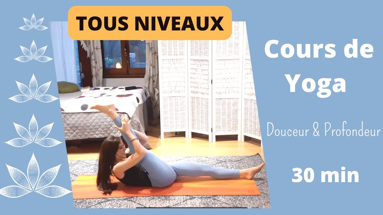 Cours de Yoga (30 min) /Tous Niveaux: Ouverture du Coeur et Affinement de la taille
