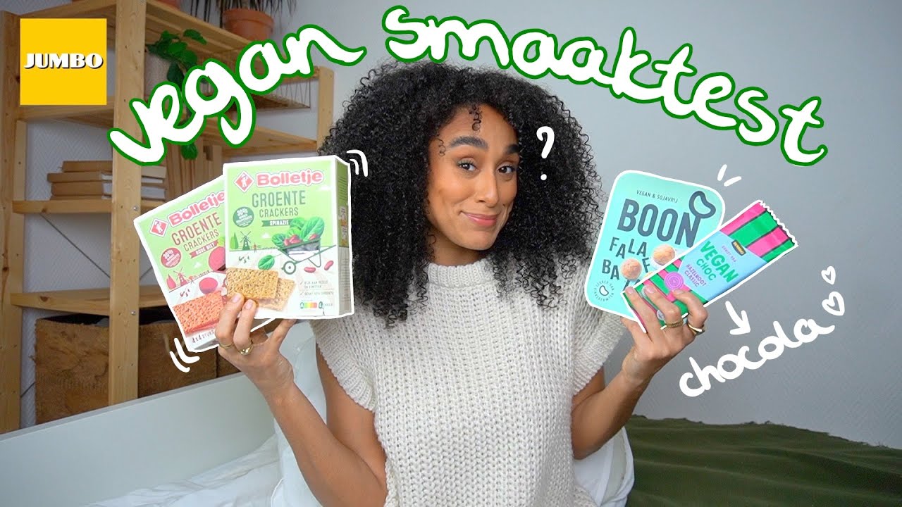 NIEUWE VEGAN PRODUCTEN SMAAKTEST #14 | Coeshi Vanderpuye