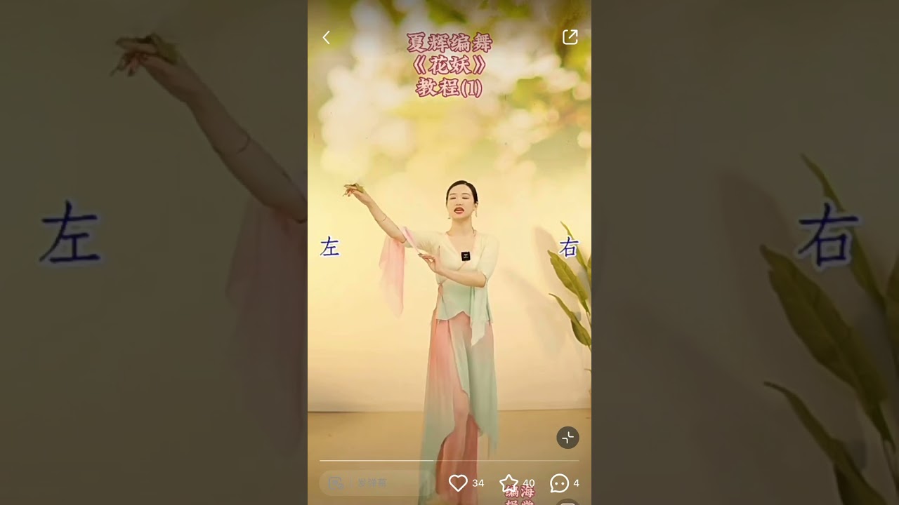 夏辉编舞“花妖”教程1