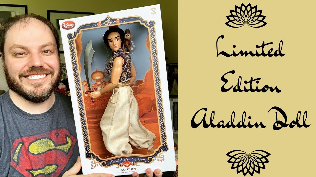 Disney Store Limited Edition Aladdin Doll Review