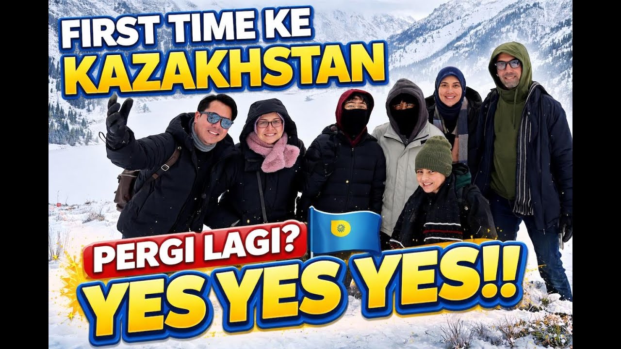 First Time Ke Kazakhstan 🇰🇿 – Negara Cantik Ini Buat Saya Terkejut! | Travel Vlog