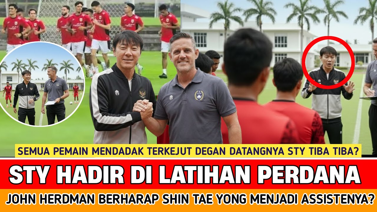 🔴 KEJUTAN MENDADAK DI BALI‼️ Shin Tae Yong Hadir di latihan Perdana di ajak langsung oleh herdman??