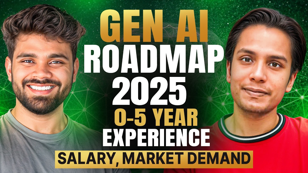 Become Gen AI Developer in 2025 | Roadmap, Salary and Market Demand