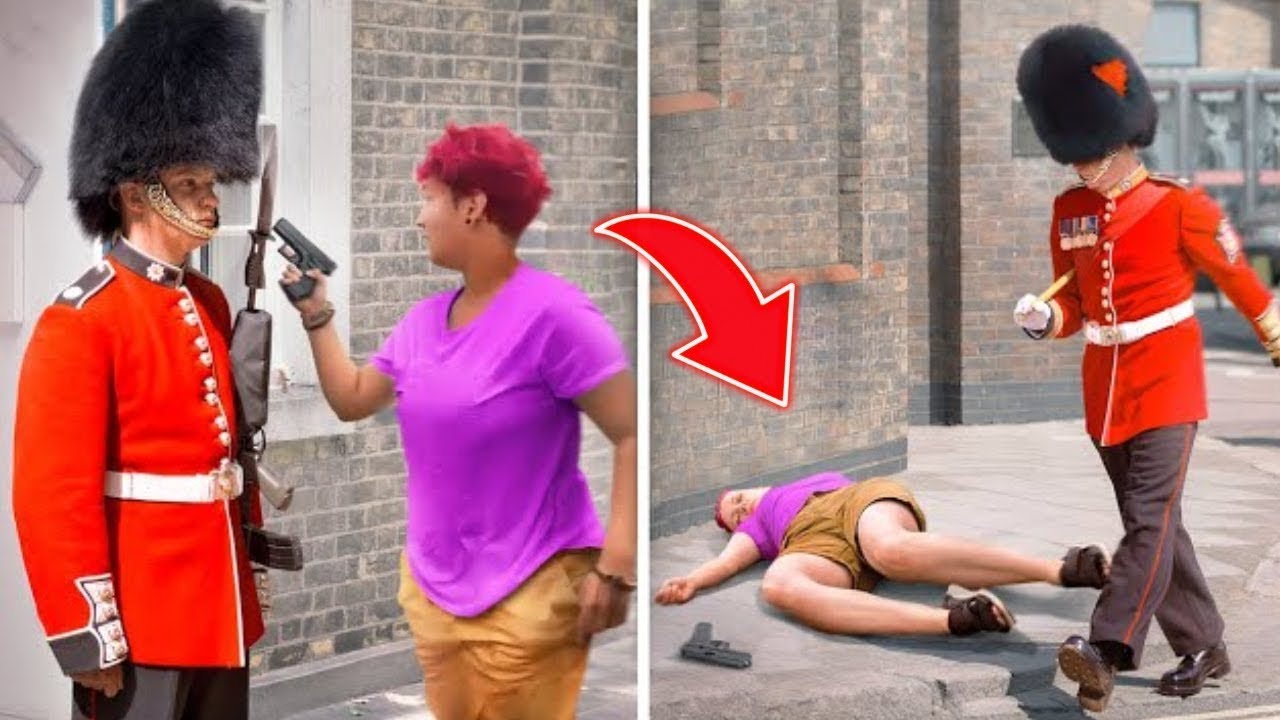 15 Idiotas que Irritaron a la Guardia Real y Terminaron Mal