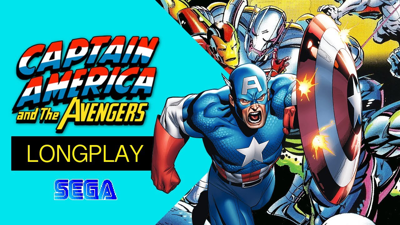 Captain America and the Avengers Sega Genesis Longplay (No Commentary)