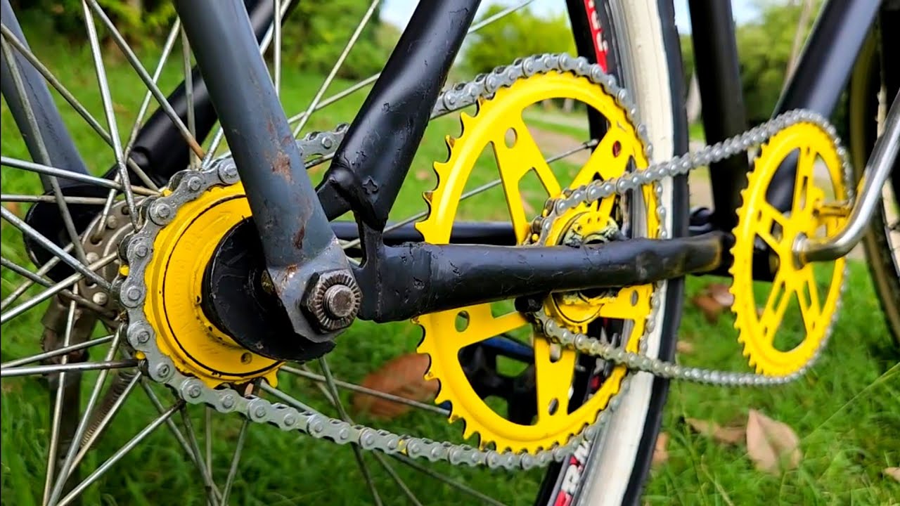 Aumente a velocidade de sua bicicleta com uma multiplicação