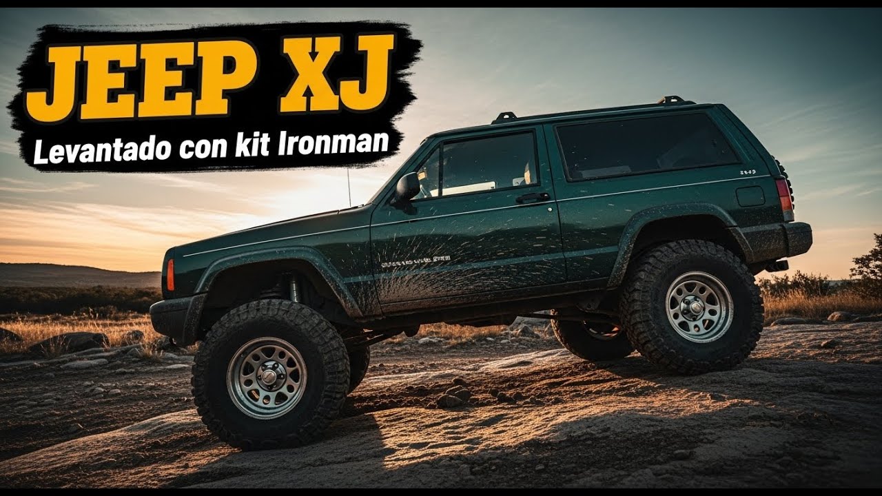 JEEP XJ - Levantado con kit Ironman - Presentación Walkaround!