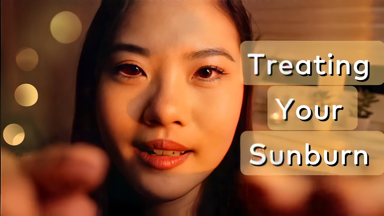 ASMR~Treating Your Sunburn before Sleep☀️🧴 | Personal Attention