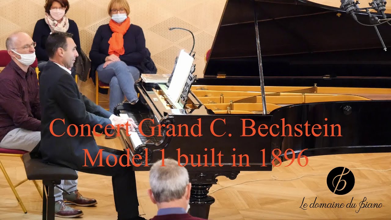 C. Bechstein concert grand model 1 built in1889. Bach partita n°6 BWV 830 part 1/2.