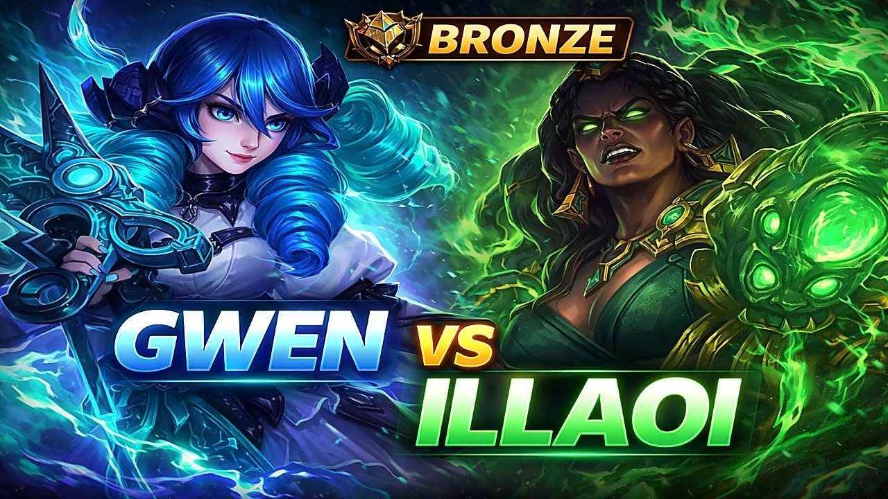 Ranked Review #3 – Gwen vs Illaoi | Bronze 3 Solo Queue