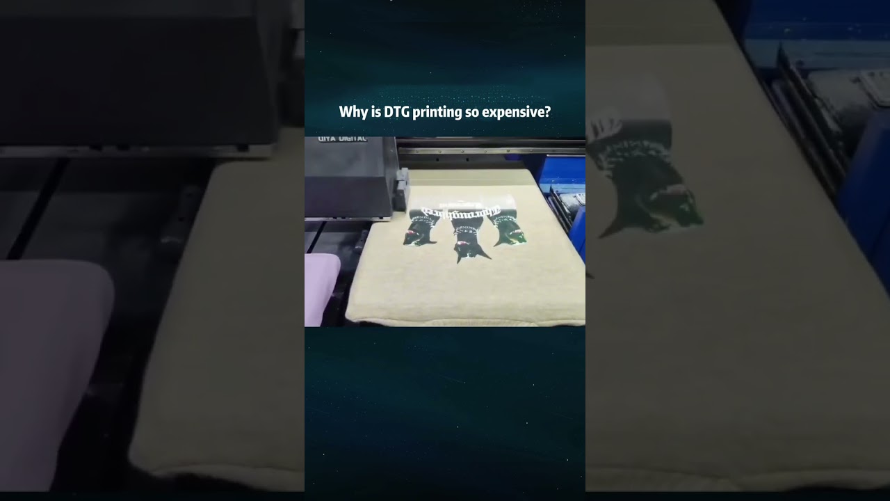 Why DTG printing So expensive? 