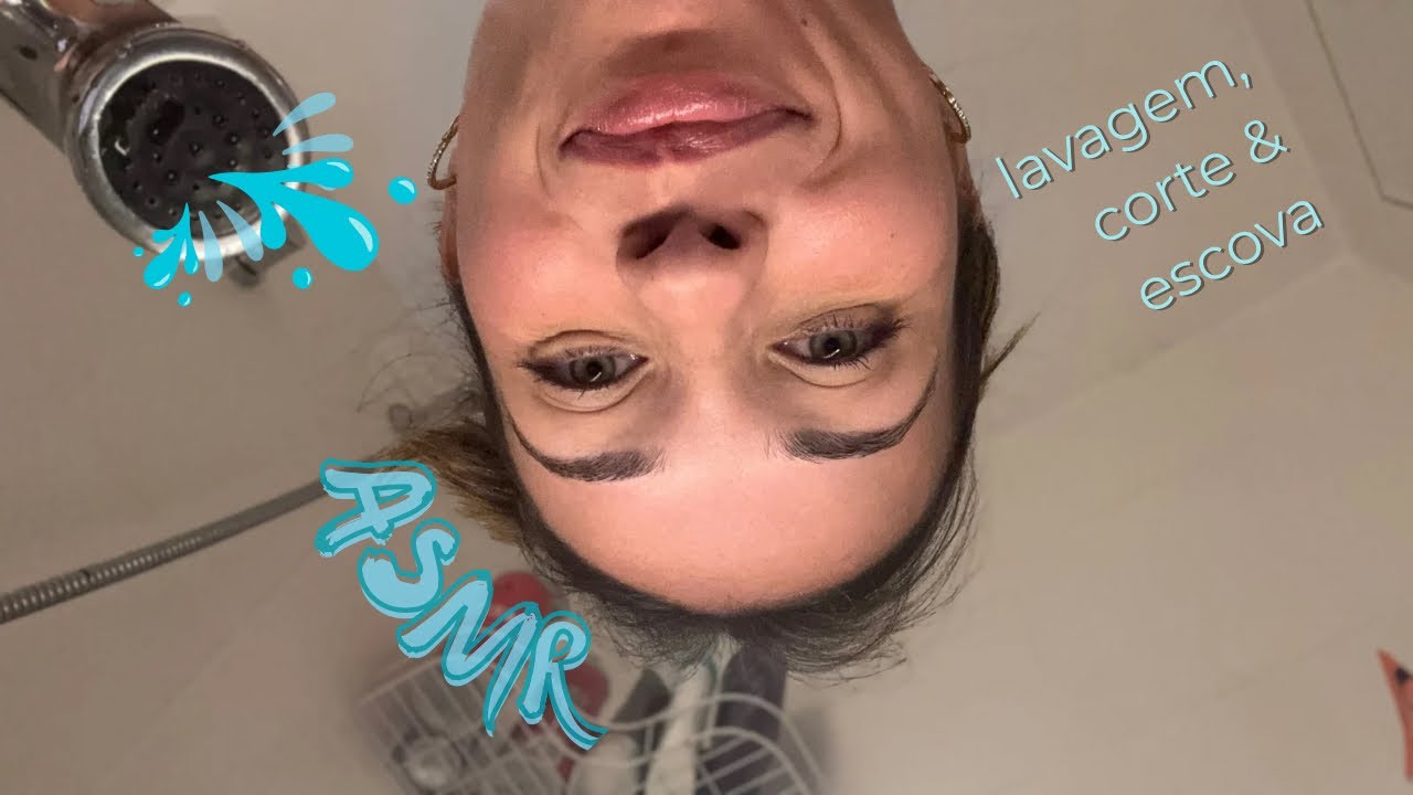 ASMR ROLEPLAY ✂️ Cabeleireira REALISTA 🚿