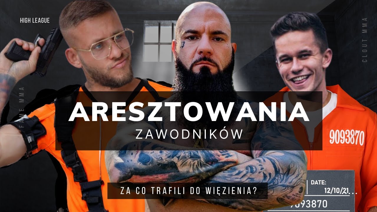 Aresztowania zawodników Freak Fight – za co trafili do więzienia? |Bomba |Apteka |Karpiński |Magical