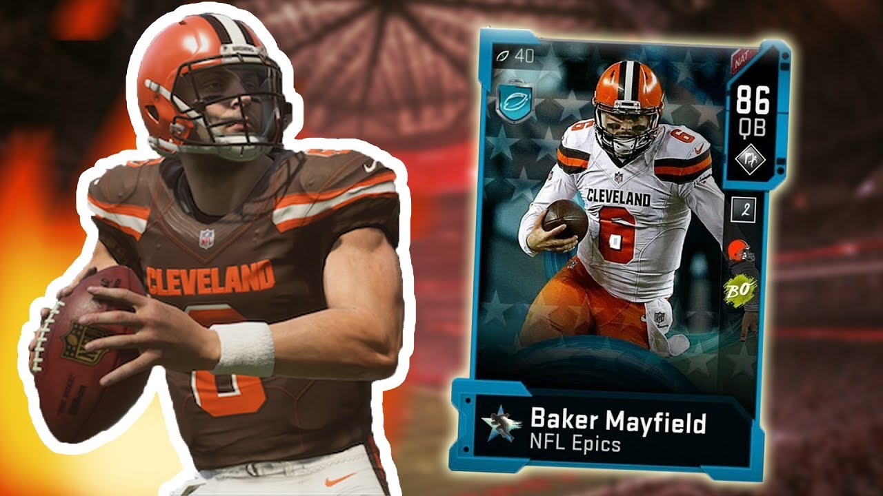 Baker Mayfield Debut! HE IS A GOD! Madden MUT 20 Gameplay