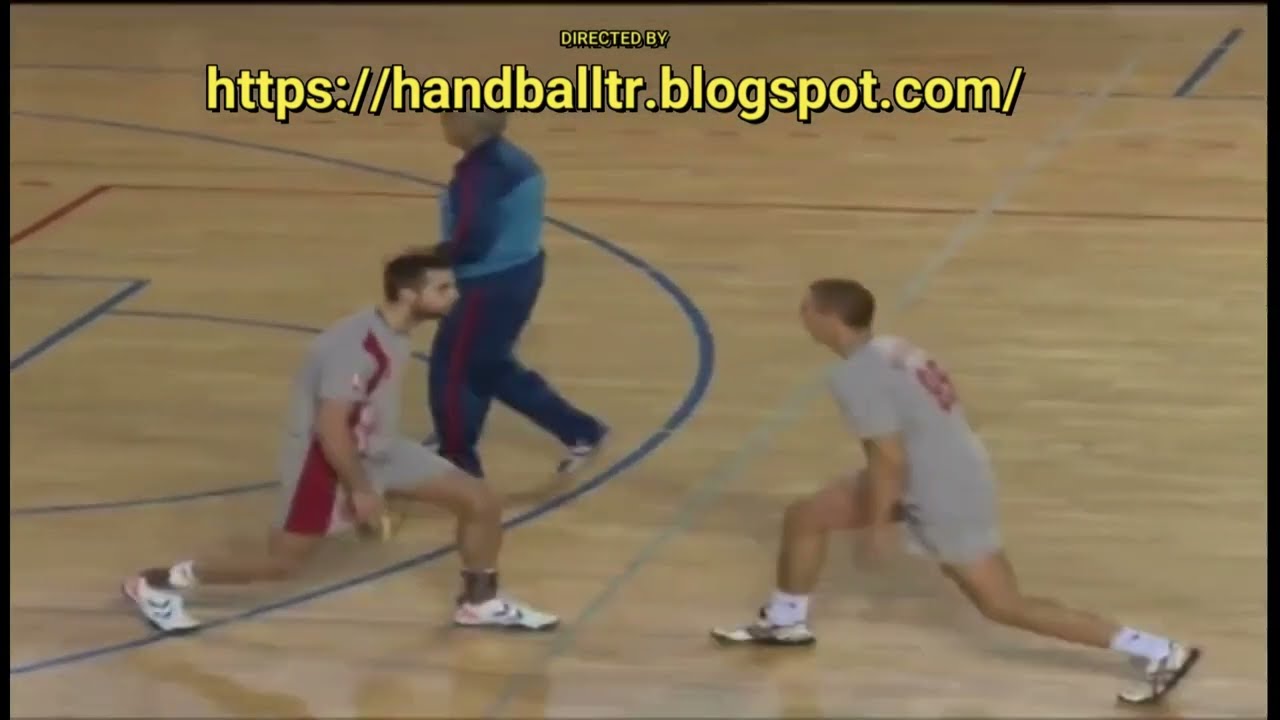 handball training Drills with balls to improve coordination