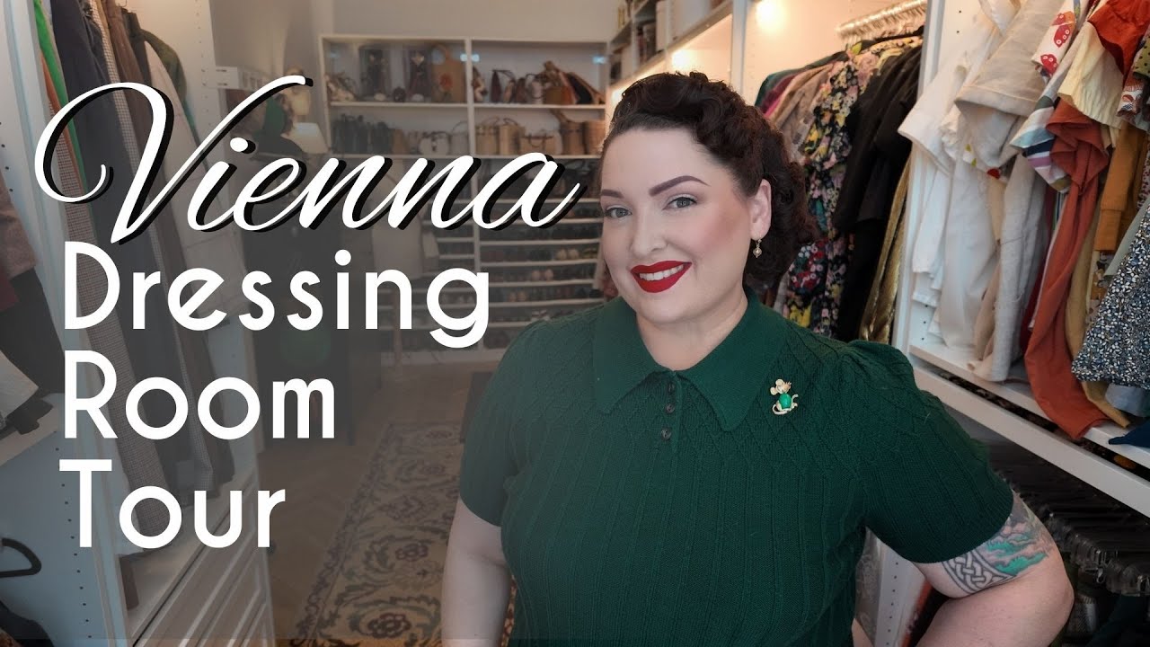 How I Designed My Vintage Viennese Dressing Room with IKEA PAX Wardrobes