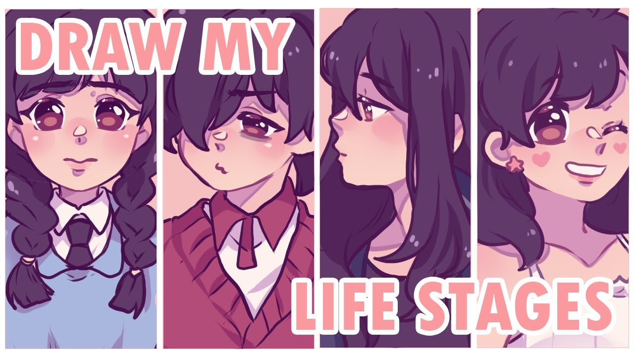 ✏️DRAW MY LIFE STAGES | macn3t0