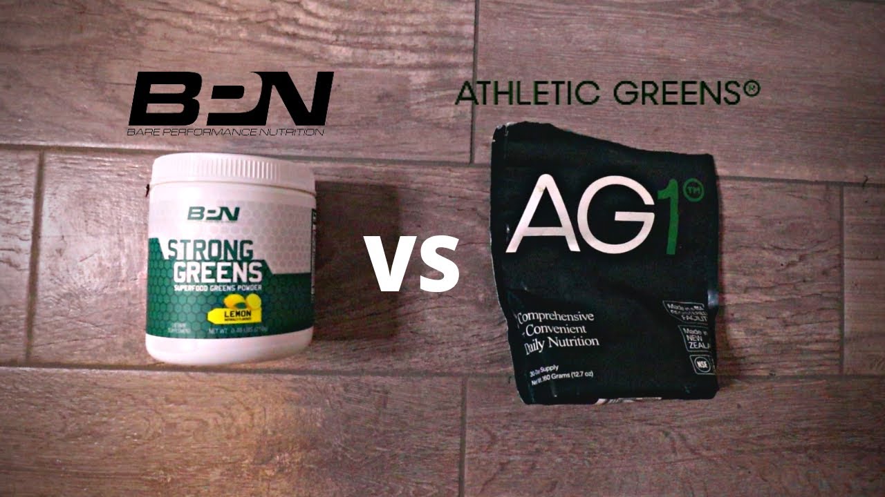 Athletic Greens AG1 VS BPN Strong Greens *Honest Review*
